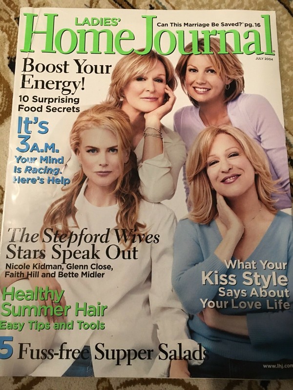 Four Ladies' Home Journal Magazines 2004 2005 Editions