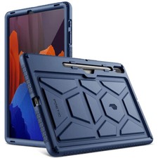 For Galaxy Tab S8 S7 Plus S7 FE Tablet Case Silicone Shockproof Protective Cover