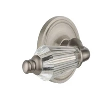 Nostalgic Warehouse Satin Nickel Privacy Vintage Restoration Parlor Crystal...