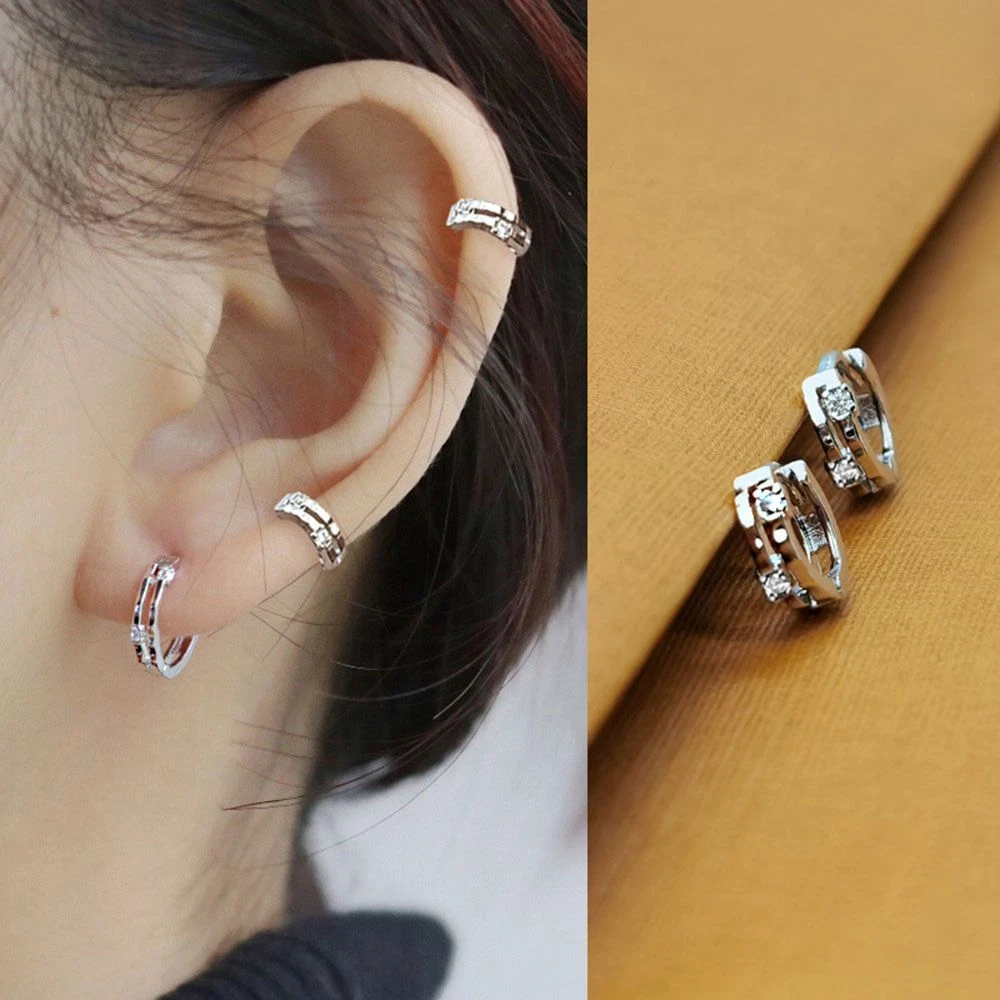 Hypoallergenic sale huggie earrings