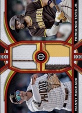 [DIGITAL] Topps Bunt - Machado Tatis - Tribute 23 S1 Red Dual Relic