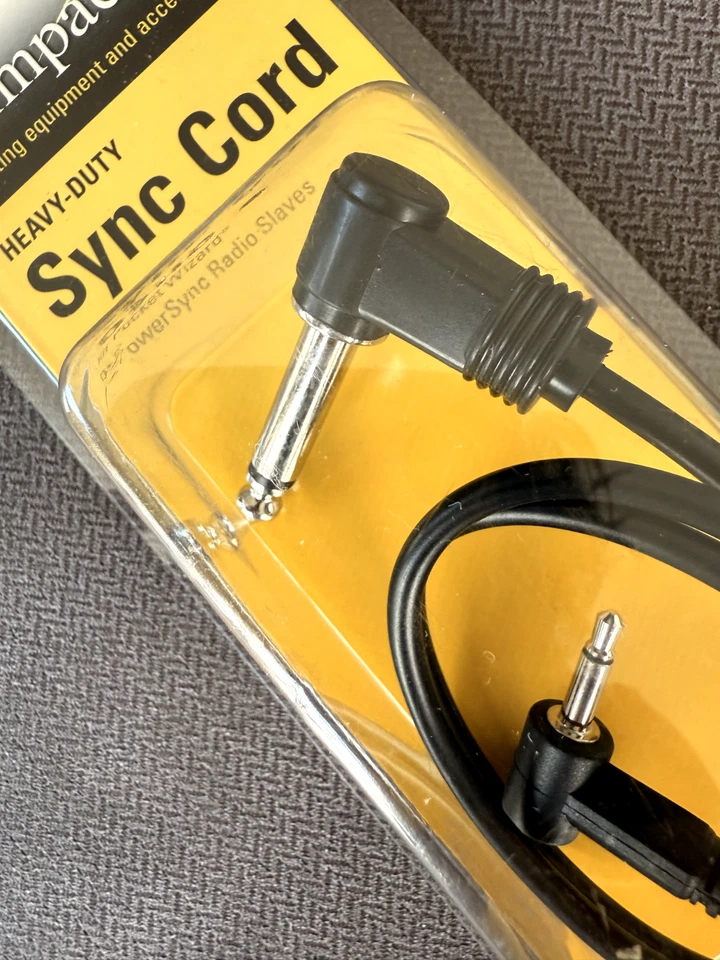Impact Heavy-Duty Sync Cord for PocketWizard or PowerSync Radio Slaves - phono - Image 3 of 3