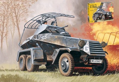 Italeri SD.KFZ. 232 6 RAD.KIT 1:35