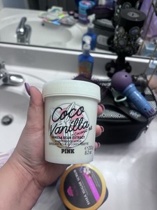 Victoria’s Secret Pink Coco Vanilla Whipped Body Scrub 8.2oz Coconut Oil NEW