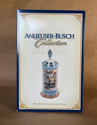 Anheuser Busch The Michelob Tavern Stein CS593 Excellent Mint! With COA - Picture 5 of 11