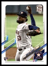 Cristian Javier 2021 Topps #183 Astros MLB READ FREE SHIPPING AutographDen