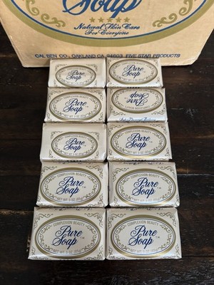 Lot of 10 Cal Ben Soap Co. Bars Vintage Pure Natural Complexion Beauty Care NOS