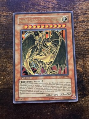 Hamon, Lord of Striking Thunder - SOI-EN002 - Ultra Rare - 1st Edition - LP/MP