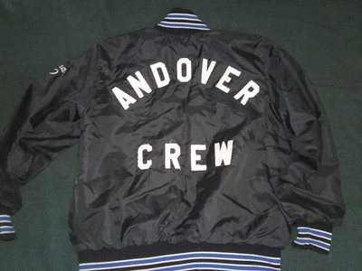 FINAL PRICE Vtg Phillips Andover Academy Crew Rowing Varsity Jacket XXL RARE VGC