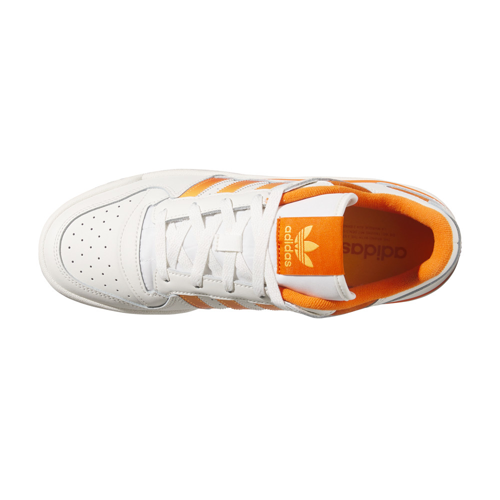 adidas Forum Low Cl  Mens Orange, White Sneakers Casual Shoes JI3267 thumbnail 4
