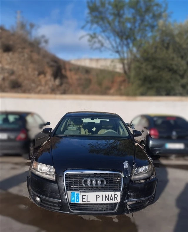 4F0 919 603 central dashboard display 92898 for AUDI A6 2.0 TDI 2004-2008 2004 - image 4 of 4