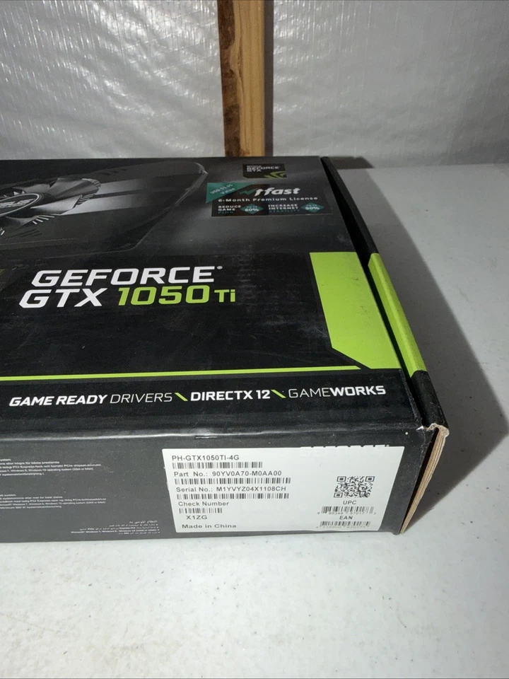 ASUS GeForce GTX 1050 Ti 4GB GDDR5 Graphics Card HDMI DVI DP, PH-GTX1050TI-4G - Image 3 of 4