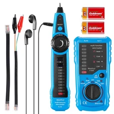 Network Cable Tester Line Finder Wire Tracker for RJ11 RJ45 Cat5 Cat6