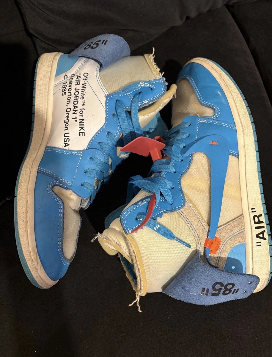 Jordan 1 Retro High Off-White Euro Men Off White Air Jordan 1s for sale not worn new with tags display picture 1