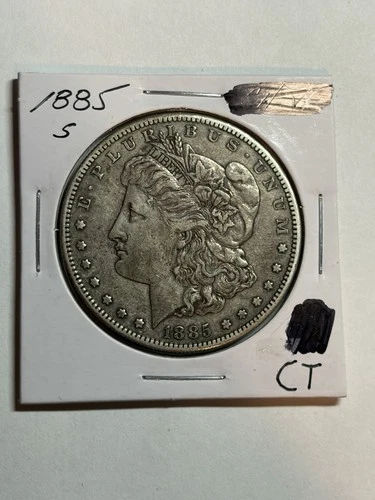 1885-S Morgan Silver Dollar XF Tough Date San Francisco Mint