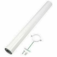 Image of Ideal Boiler 1M Flue Extension With Bracket 60/100mm 1 metre 203129 BNIB