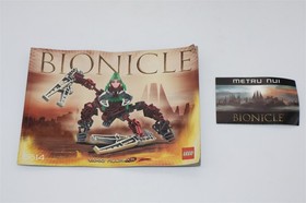 LEGO BIONICLE: Nuurakh (8614) - with Canister - ( w/ manual ) - 