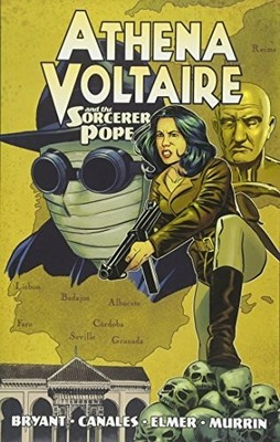 Athena Voltaire and the Sorcerer Pope Buch Action Lab Entertainment