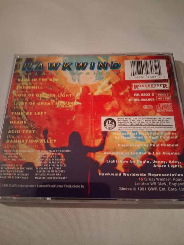 Hawkwind - Palace Springs (CD) - Bild 2 von 2