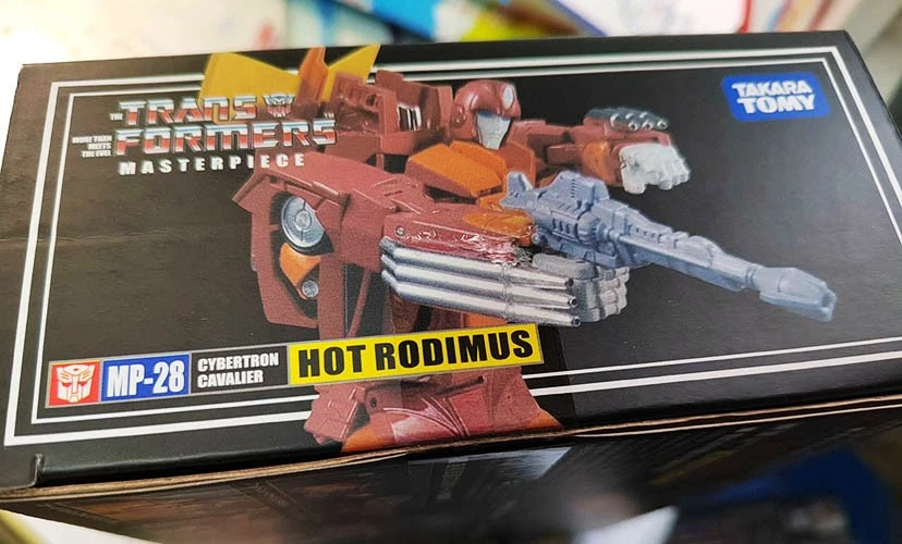 Takara Tomy Transformers Hot Rodimus Masterpiece MP28 6" Robot Action Figure - Image 4 of 4