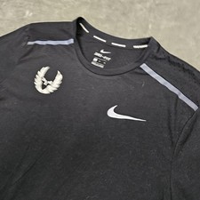 Nike Dri-FIT Shirt Mens Large Black Short Sle...