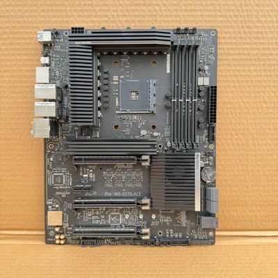 ASUS Pro WS X570-ACE AM4 Workstation Support 5800x 3d CrossFireX n NVIDIA SLI