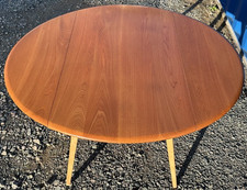 Ercol Drop Leaf Dining Table Model 384 Mid Century Vintage Retro FREE DELIVERY🚚
