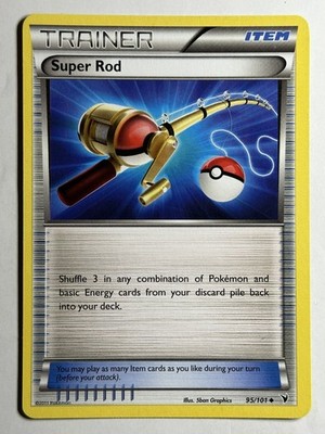 Super Rod Noble Victories 95/101 MP-LP Pokémon Card