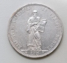 1898 Italy Republic of San Marino Silver 5 Lire Coin