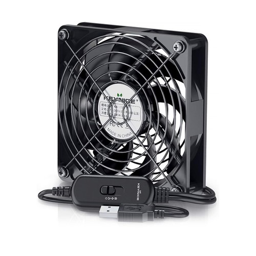 Keynice USB Fan Quiet Cooling Fan Powerful Computer Blower Fan Mini Fan Sma 204 - 第 1/7 張圖片