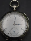 1890 Elgin H.Elgin 18s White Dial Gold Gilt Movement Pocket Watch - Parts/Repair