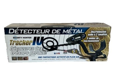 Bounty Hunter Tracker IV Metal Detector Waterproof Coil
