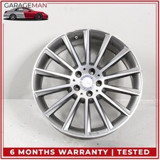 2015-2023 Mercedes W205 C300 Rear Side Wheel Rim 8.5jx19 H2 Et52 2054011400 Oem