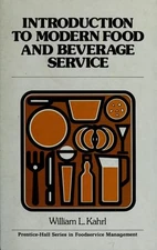 Introduction to Modern Food and Beverage Service Hardcover Willia