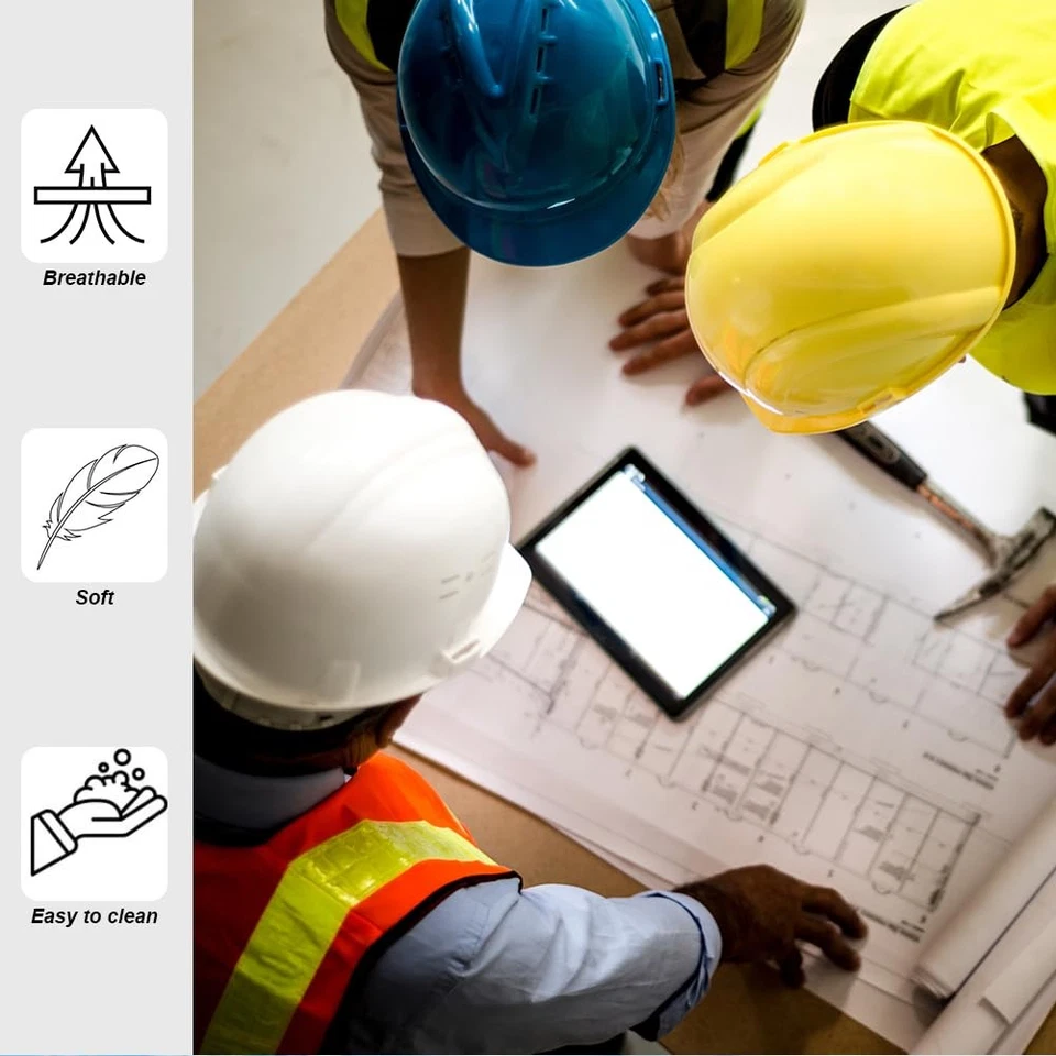 Chemise de Sécurité Haute Visibilité à Manches Longues Protection Solaire Che... - Photo 4/4