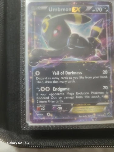 Pokémon TCG Umbreon EX Full Art Ultra Rare