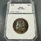 1962 50C SILVER PROOF Franklin Half Dollar PR64 (90052)