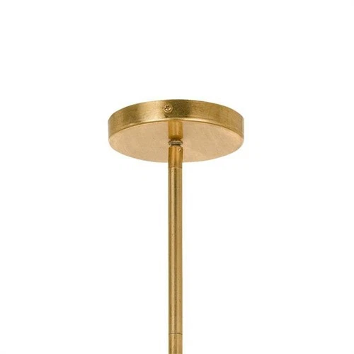 Crystorama Winham 20"W Antique Gold and Crystal Chandelier - Picture 6 of 8