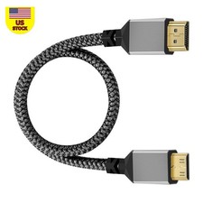 Mini HDMI To HDMI Cable High Speed Cord 4K/60Hz 1080p For HDTV Camera Tablet PC