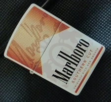 Marlboro Zippo Southern Cut Lighter Black Box C21 D21 New