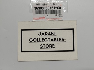 Toyota Genuine OEM 36303-60161-c0 Knob Sub-assy Shift Lever