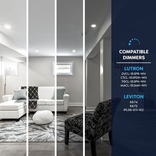 Luxrite 12-Pack PAR30 Short Neck LED Light Bulb 11W=75W 4000K 900LM Dimmable E26 - Picture 4 of 7