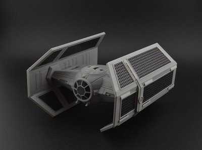 Star Wars Advanced Tie Fighter Figure 3D Color Print