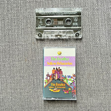 The Beatles Yellow Submarine Cassette Tape Capitol Near Mint NM Tested Works