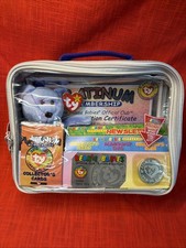 TY Beanie Babies Official Club Platinum Edition Collectors Bag Case Toy Set NWT