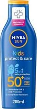 NIVEA SUN Kids Lotion, UVA  UVB Protection, Protect  Play Moisturizing, SPF 50