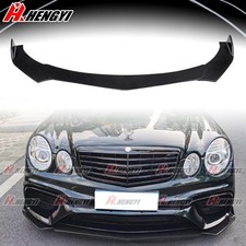 Front Spoiler Lippe frontansatz Schwarz für MERCEDES E-Klasse W211 AB Bj. 2006 Front Spoiler Lippe frontansatz Schwarz für MERCEDES E-Klasse W211 AB Bj. 2006