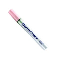 Decocolor Broad Blush Pink Paint Marker 1 Count Opaque Oil Based Ideal for Cr...