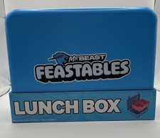 MrBeast Feastables Bento Lunch Box Kids BPA-Free Adjustable Tray NEW