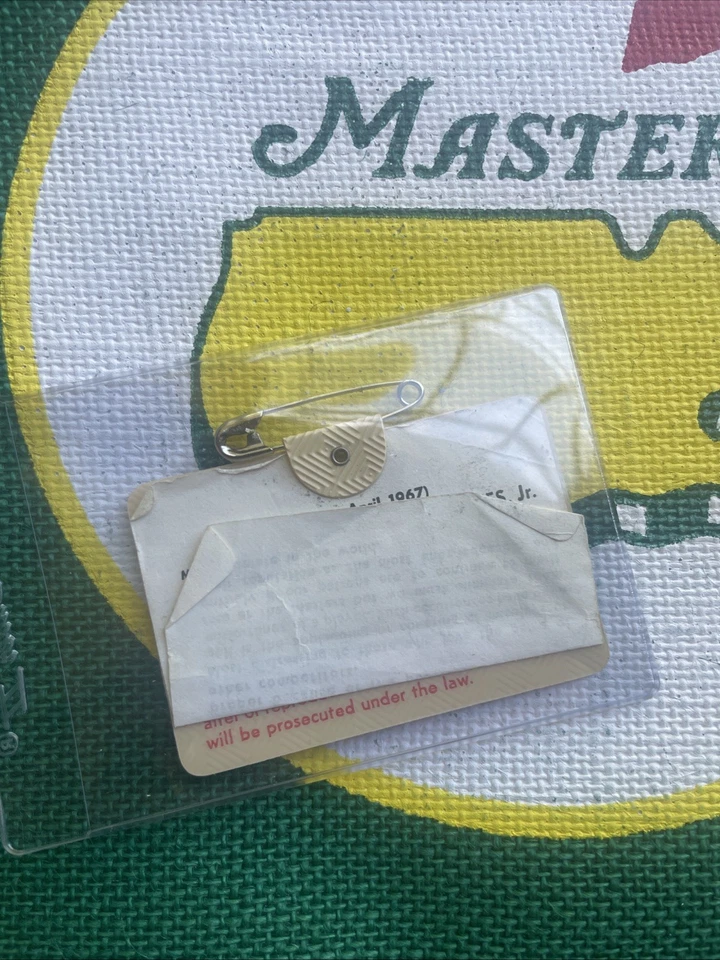1974-Masters Badge-Augusta National-Gary Player Wins!! - Image 2 of 2